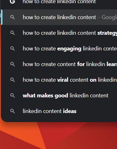 how to create linkedin content