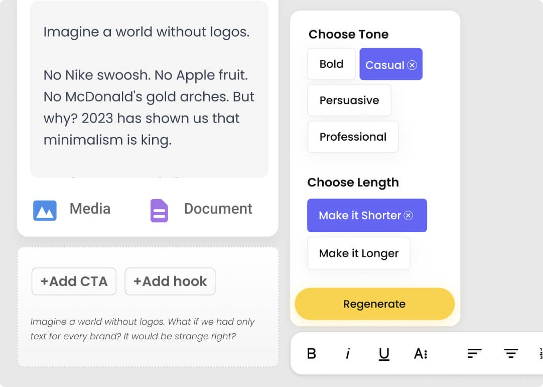 ReachifyMe’s Linkedin Post Generator
